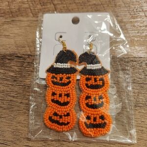 Halloween Pumpkin Earrings